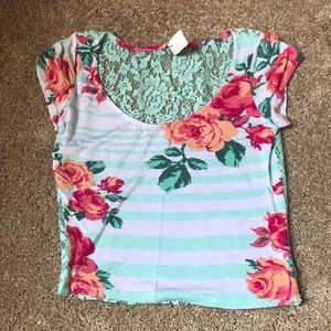 Mandee Lace Crop Top